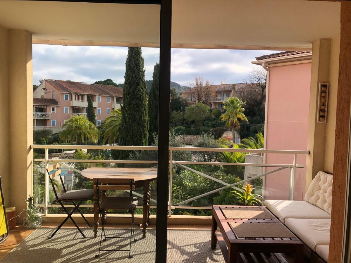 2P Terrasse Vue Piscine Et Jardin Tropical La Croix Valmer Екстериор снимка